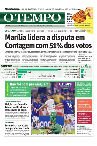 O TEMPO - Edição de 02 de outubro de 2023