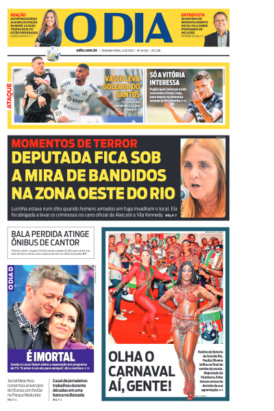 O DIA - Edição de 02 de Outubro de 2023