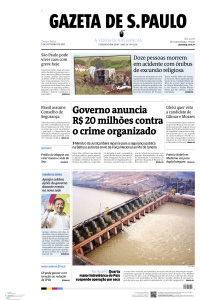 Gazeta de S. Paulo - Edição de 03 de Outubro de 2023