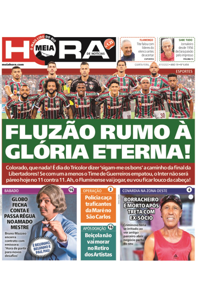 Meia Hora - Edição de 04 de outubro de 2023