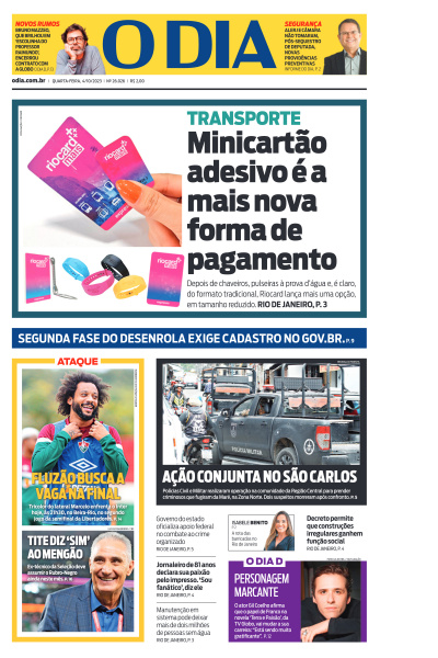 O DIA - Edição de 04 de Outubro de 2023