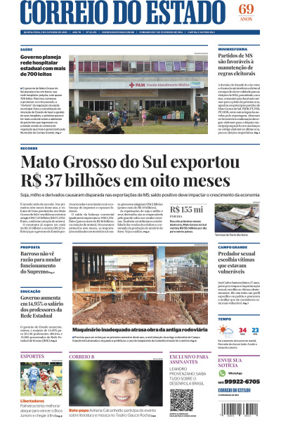 Correio do Estado - Edição de 05 de Outubro