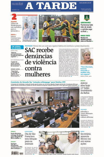 A TARDE - Edição de 05 de outubro de 2023