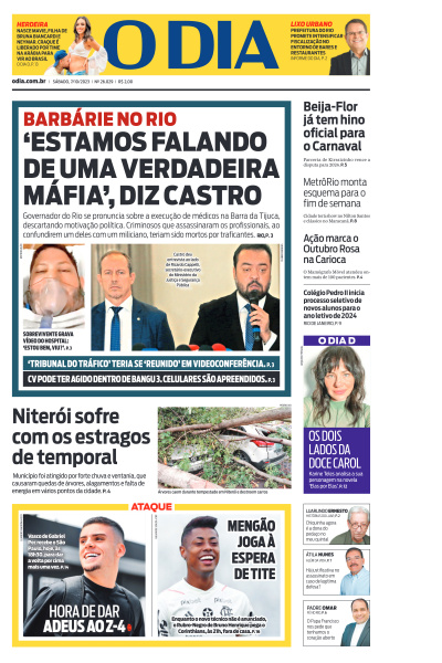 O DIA - Edição de 07 de Outubro de 2023