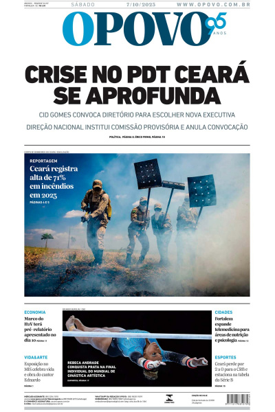 O POVO - Edição de 07 de outubro de 2023