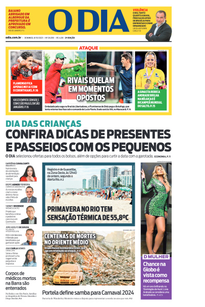 O DIA - Edição de 08 de Outubro de 2023