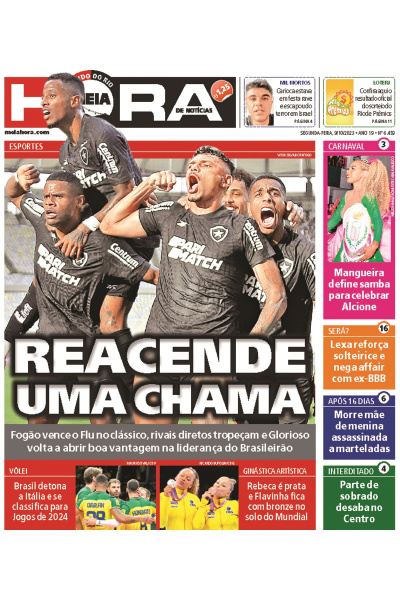 Meia Hora - Edição de 09 de outubro de 2023