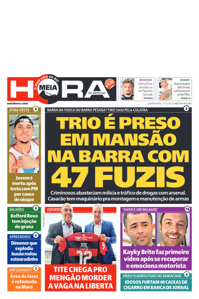 MEIA HORA - Edição de 11 de Outubro de 2023