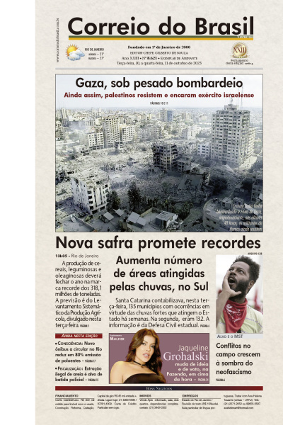 Correio do Brasil - Edição de 11 de Outubro de 2023