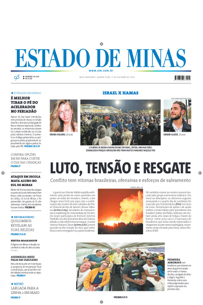 Estado de Minas - Edição de 11 de Outubro de 2023