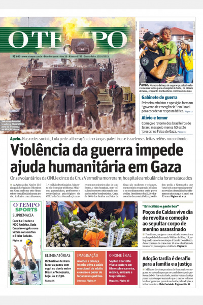 O TEMPO - Edição de 12 de outubro de 2023