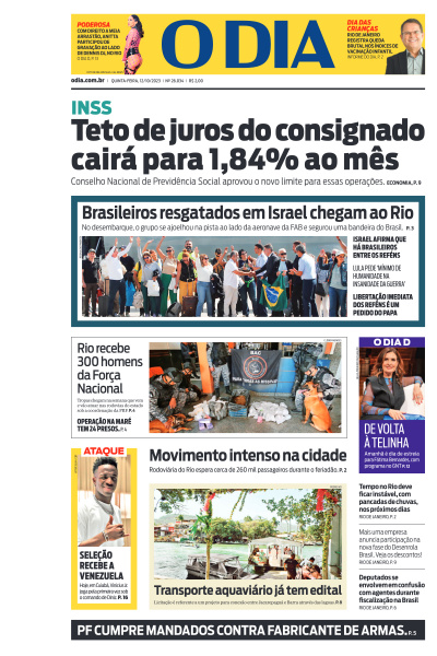 O DIA - Edição de 12 de Outubro de 2023