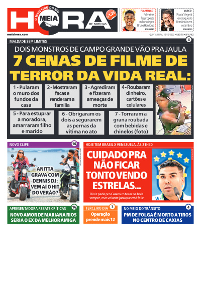 MEIA HORA - Edição de 12 de Outubro de 2023