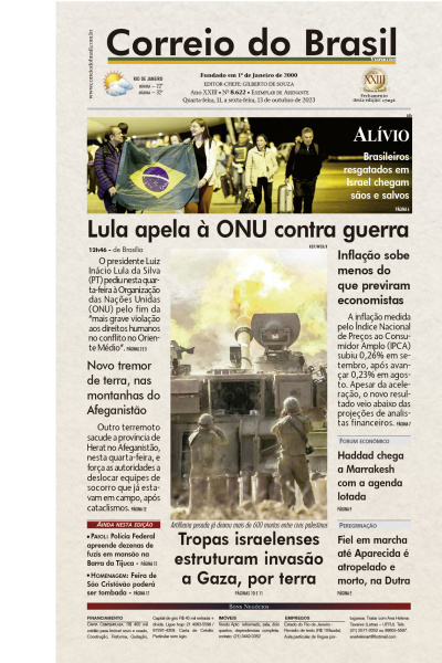 Correio do Brasil - Edição de 12 de Outubro de 2023