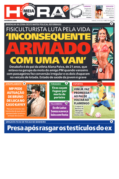 MEIA HORA - Edição de 14 de Outubro de 2023