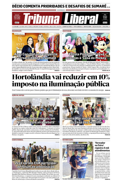 Tribuna Liberal - Edição de 15 de Outubro de 2023