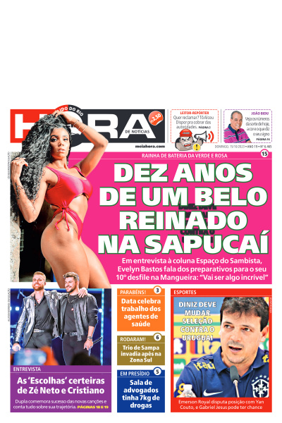 MEIA HORA - Edição de 15 de Outubro de 2023