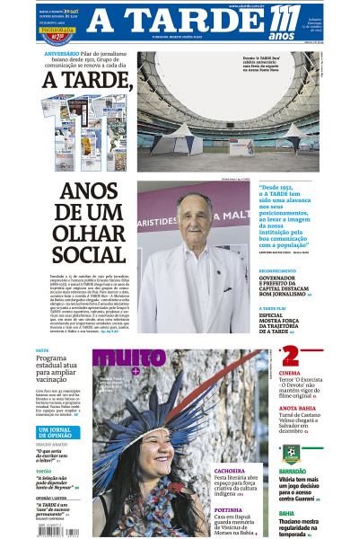 A TARDE - Edição de 15 de outubro de 2023