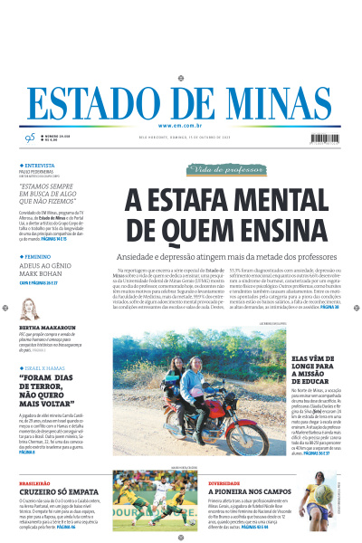 Estado de Minas - Edição de 15 de Outubro de 2023