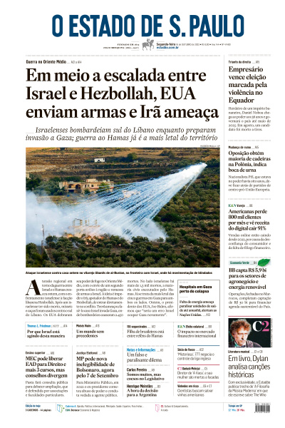 Estadão - Edição de 16 de Outubro de 2023