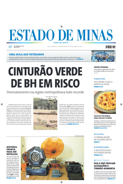 Estado de Minas - Edição de 16 de Outubro de 2023