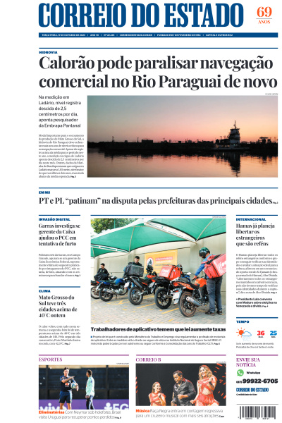 Correio do Estado - Edição de 17 de Outubro de 2023