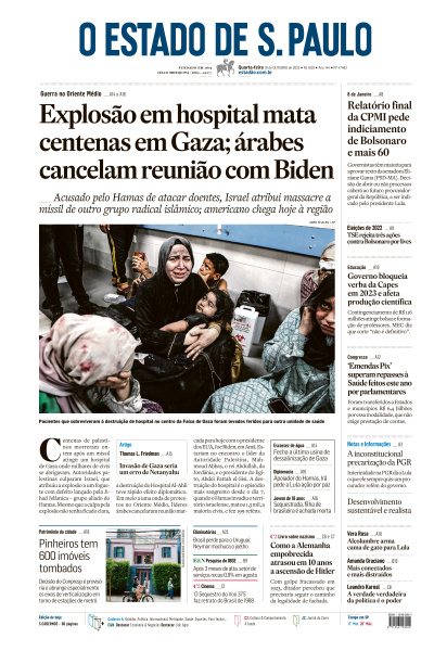 Estadão - Edição de 18 de Outubro de 2023