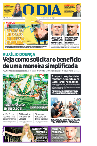 O DIA - Edição de 18 de Outubro de 2023