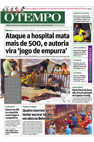 O TEMPO - Edição de 18 de outubro de 2023