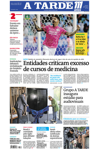 A TARDE - Edição de 19 de outubro de 2023