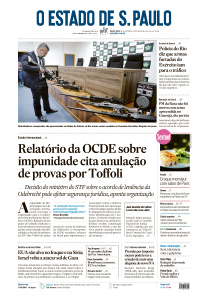 Estadão - Edição de 20 de Outubro de 2023