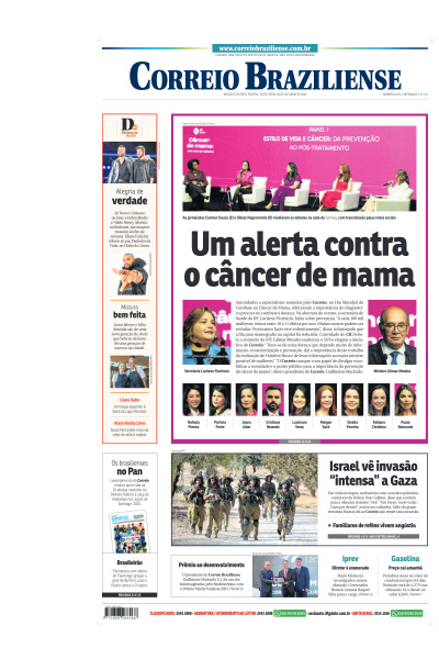 Correio Braziliense - Edição de 20 de Outubro de 2023