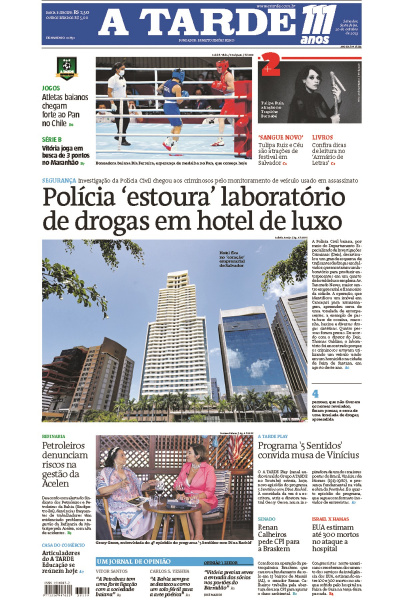 A TARDE - Edição de 20 de outubro de 2023
