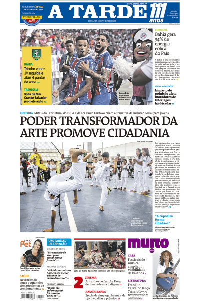 A TARDE - Edição de 22 de outubro de 2023