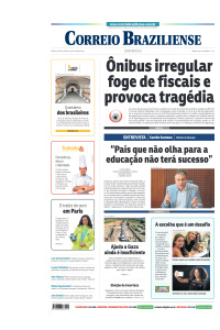 Correio Braziliense - Edição de 22 de Outubro de 2023