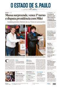 Estadão - Edição de 23 de Outubro de 2023