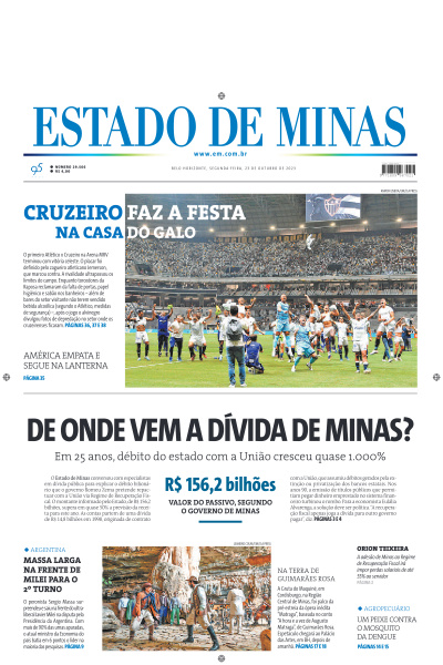 Estado de Minas - Edição de 23 de Outubro de 2023