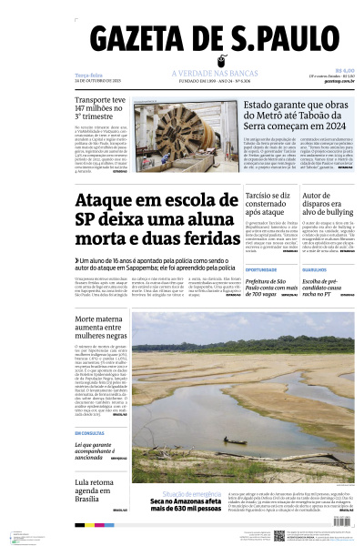Gazeta de S. Paulo - Edição de 24 de Outubro de 2023