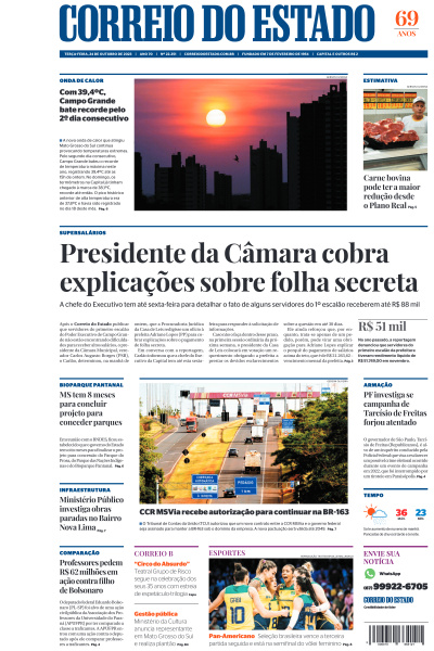 Correio do Estado - Edição de 24 de Outubro de 2023