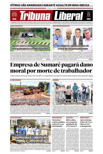 Tribuna Liberal - Edição de 24 de Outubro de 2023