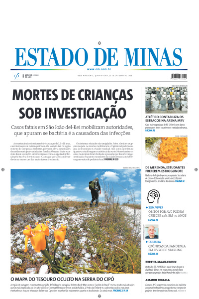 Estado de Minas - Edição de 25 de Outubro de 2023
