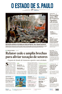 Estadão - Edição de 26 de Outubro de 2023