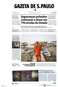 Gazeta de S. Paulo - Edição de 27 de Outubro de 2023