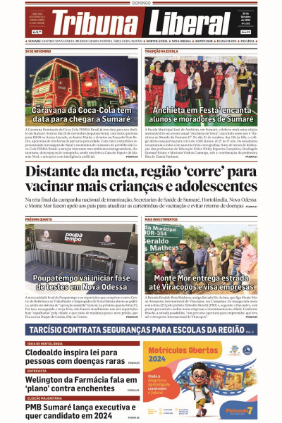 Tribuna Liberal - Edição de 29 de Outubro de 2023