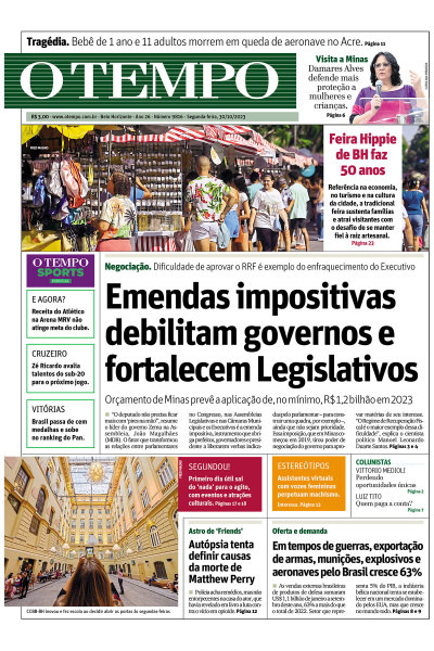 O TEMPO - Edição de 30 de outubro de 2023