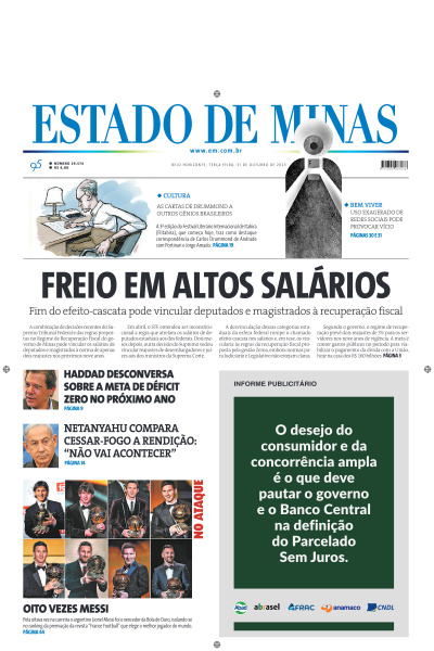 Estado de Minas - Edição de 31 de Outubro de 2023