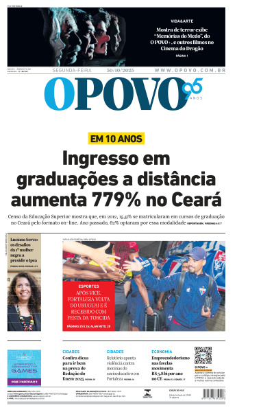 O POVO - Edição de 31 de Outubro de 2023