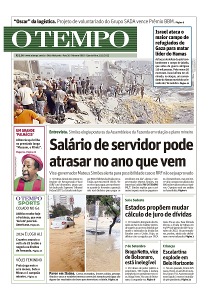 O TEMPO - Edição de 01 de Novembro de 2023