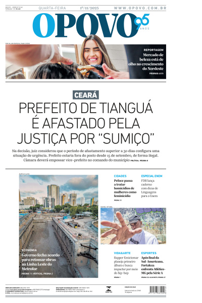 O POVO - Edição de 01 de Novembro de 2023