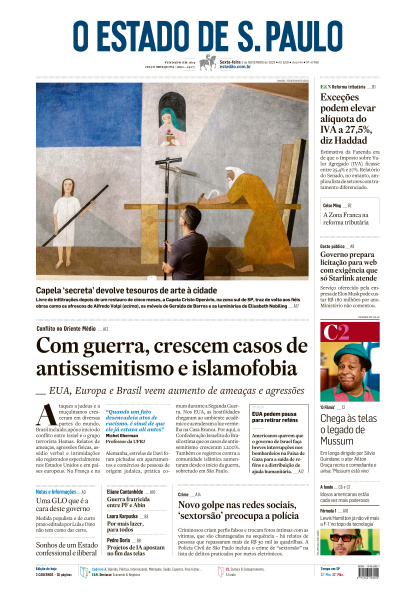 Estadão - Edição de 03 de Novembro de 2023